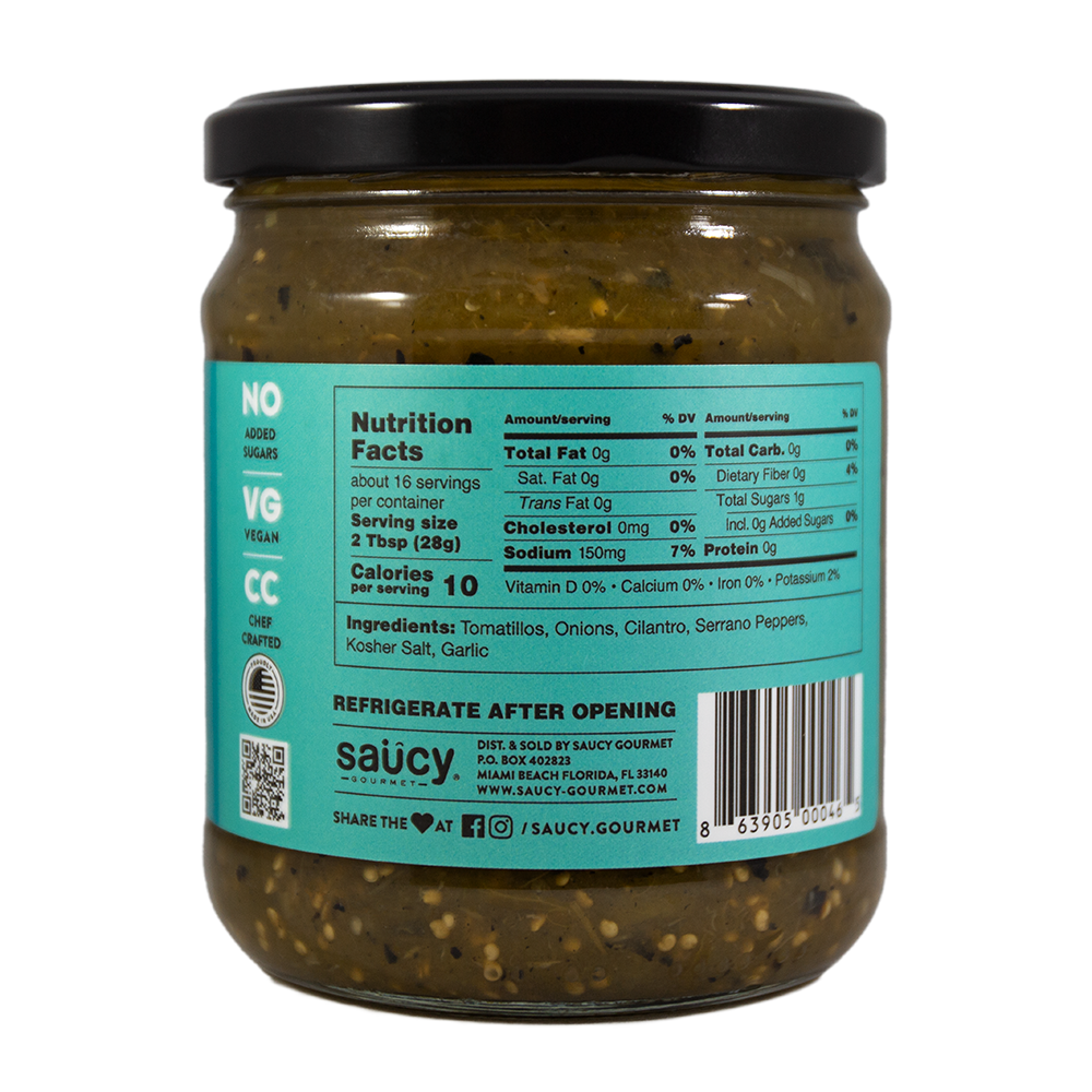 SALSA VERDE – Saucy Gourmet