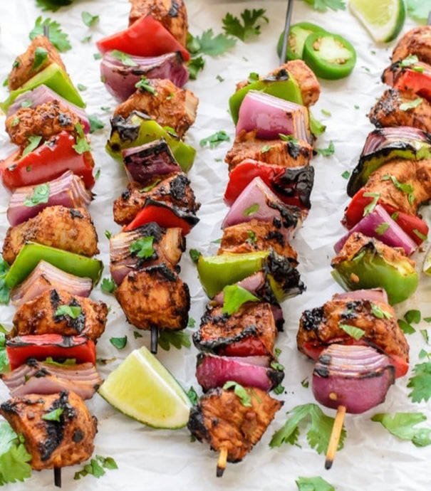 Grilled Chicken Kabobs