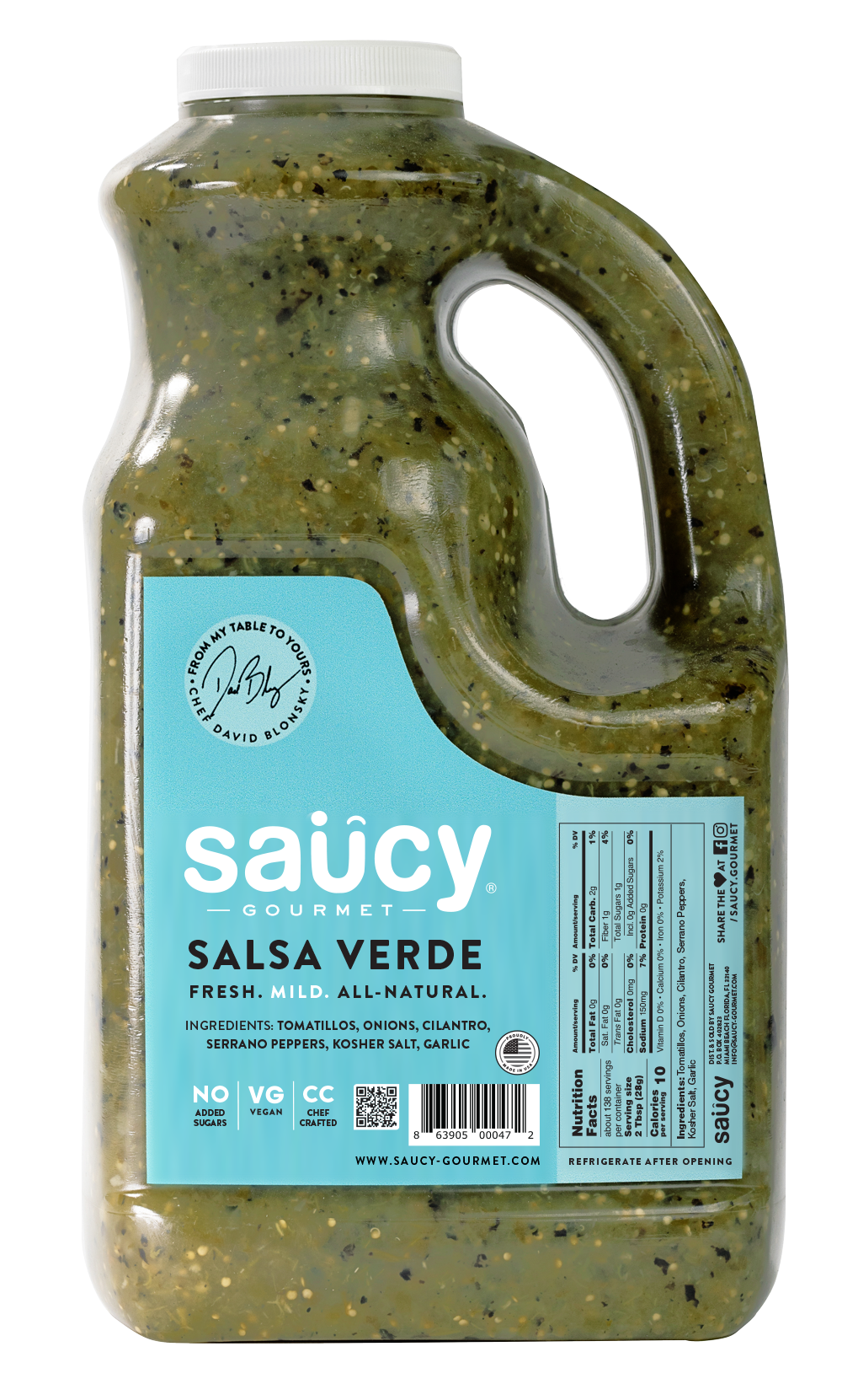 SALSA VERDE 1 GALLON
